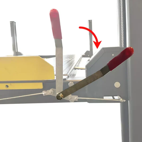 8500 Lbs Four Post Parking Lift 4-Post Storage Service Car Lift Casters-Pickup - Image 9